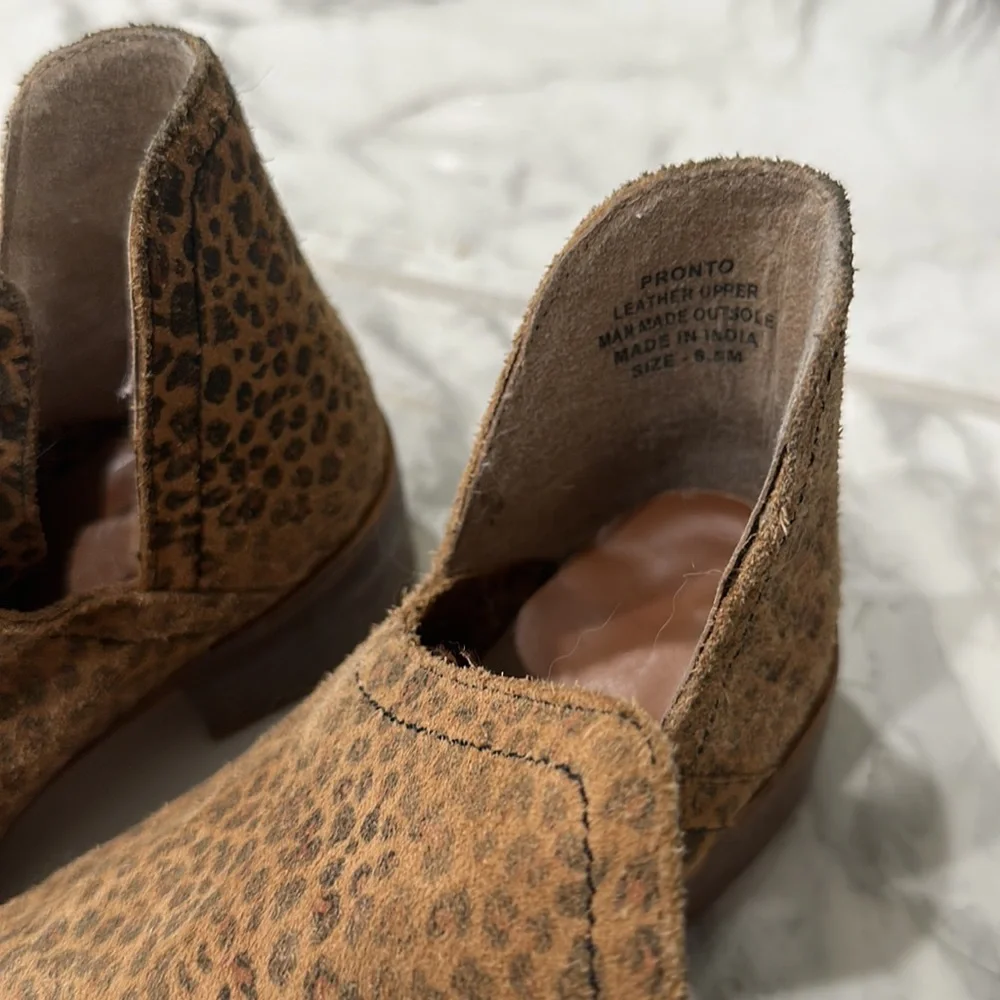 Coconuts Chetah print boots 6.5m - Picture 3 of 7